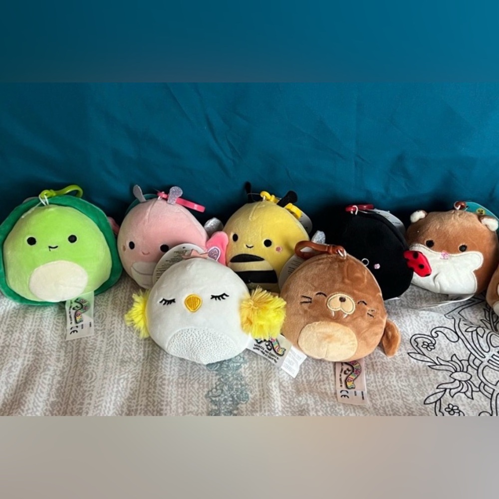 Assorted Squishmallow Clips buy all or make separate offer